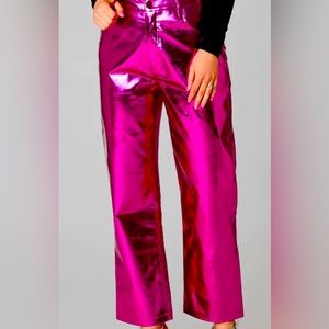 Travolta Metallic Pants